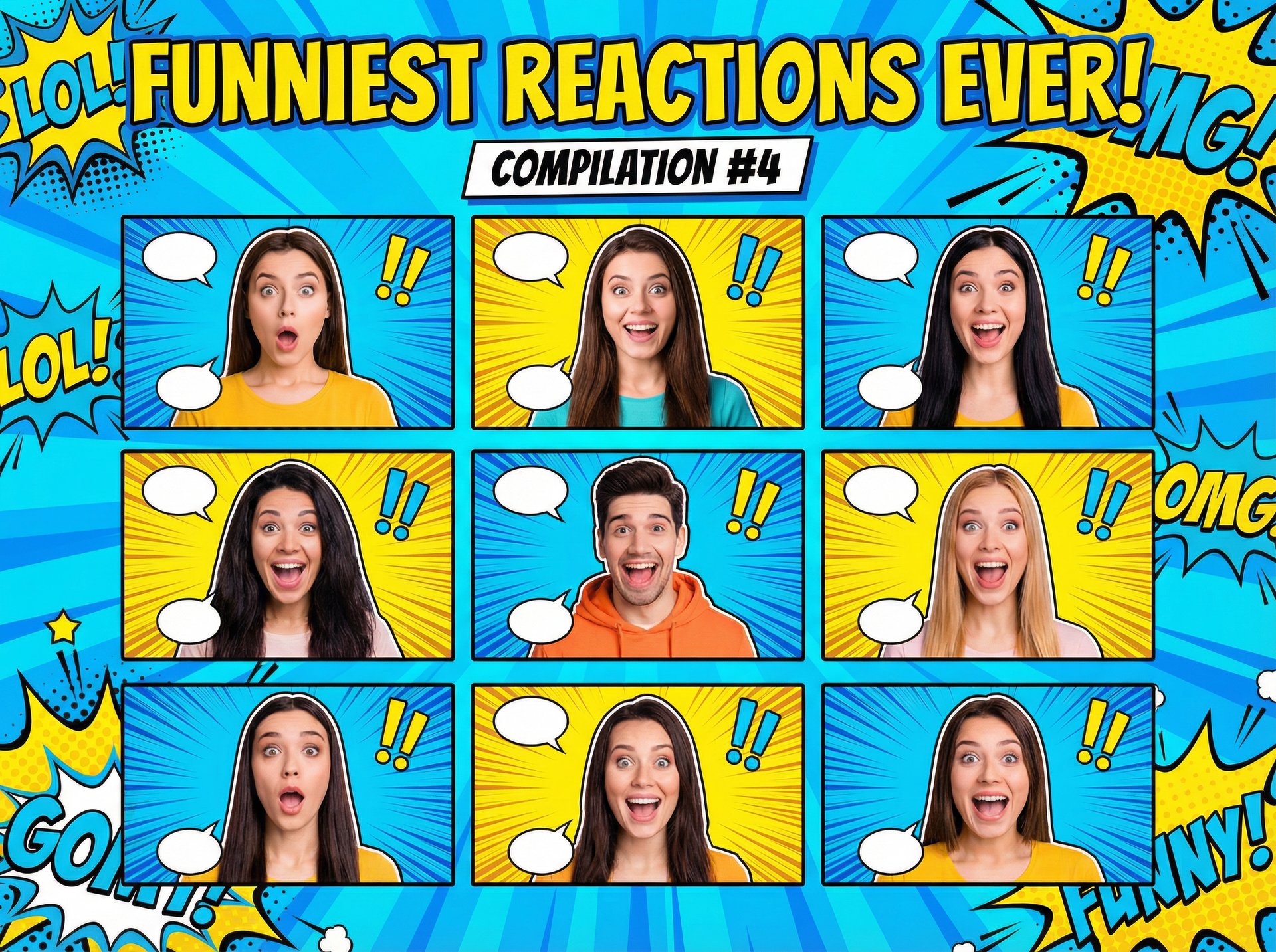 黑丝搞笑反应视频合集